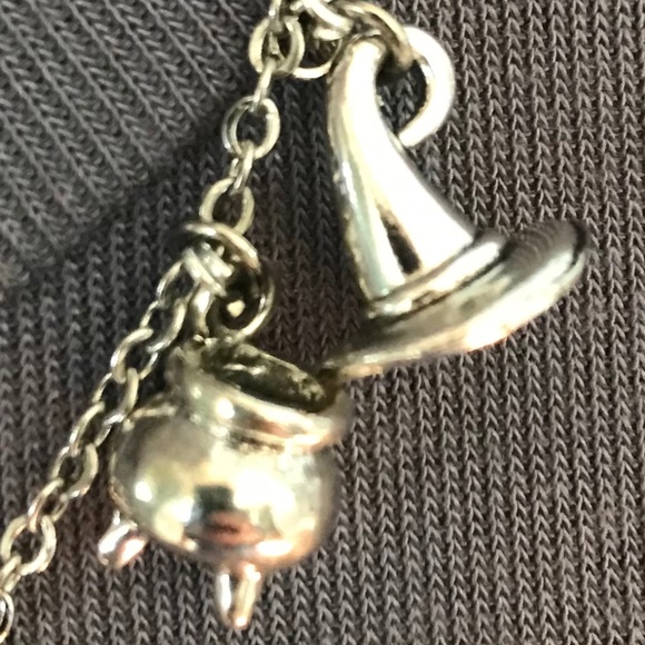 Harry Potter Series J. K. Rowling Handmade Literature Necklace, Book Cover, Wand - Picture 6 of 16